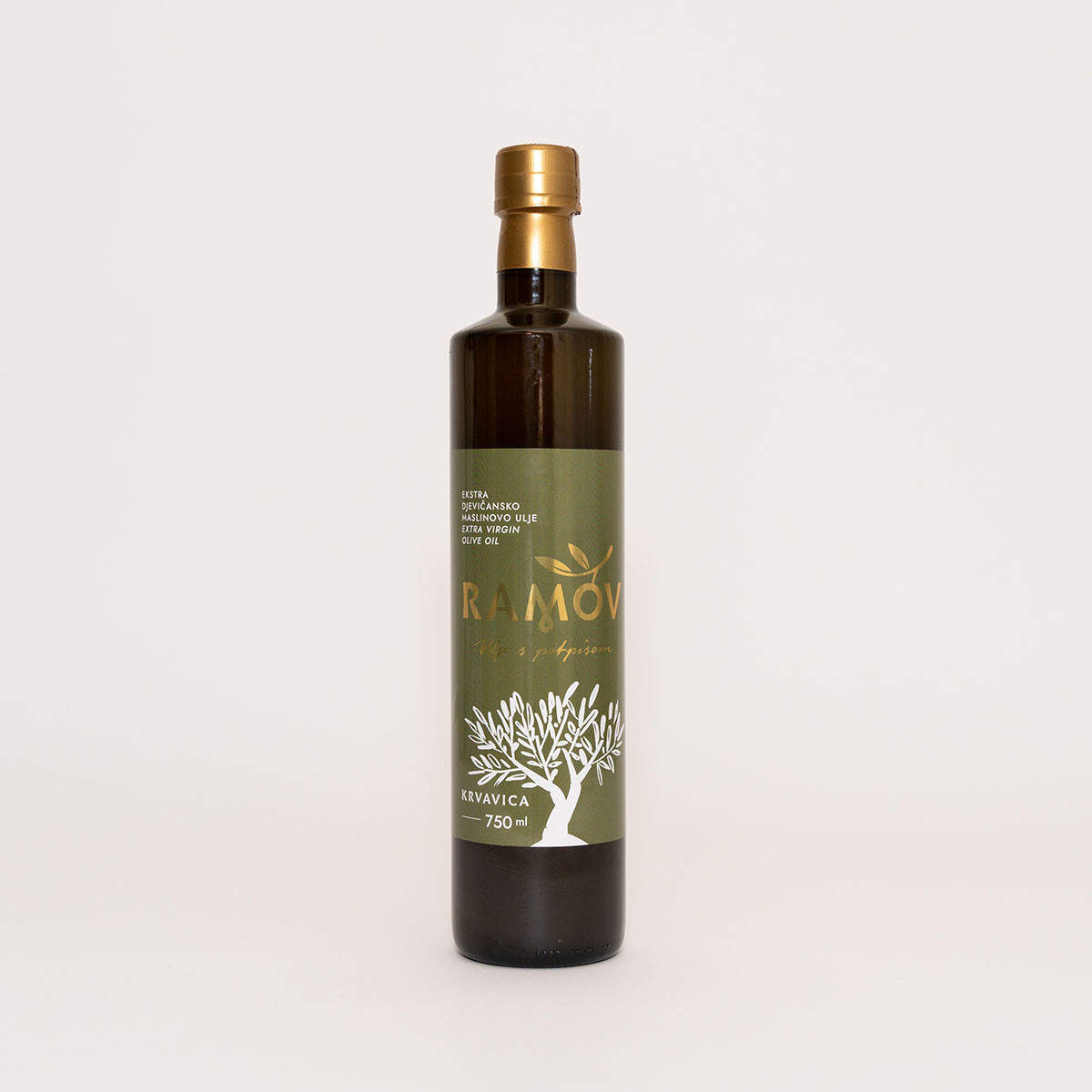 Monosortno ekstra djevičansko maslinovo ulje Ramov – krvavica 750 ml