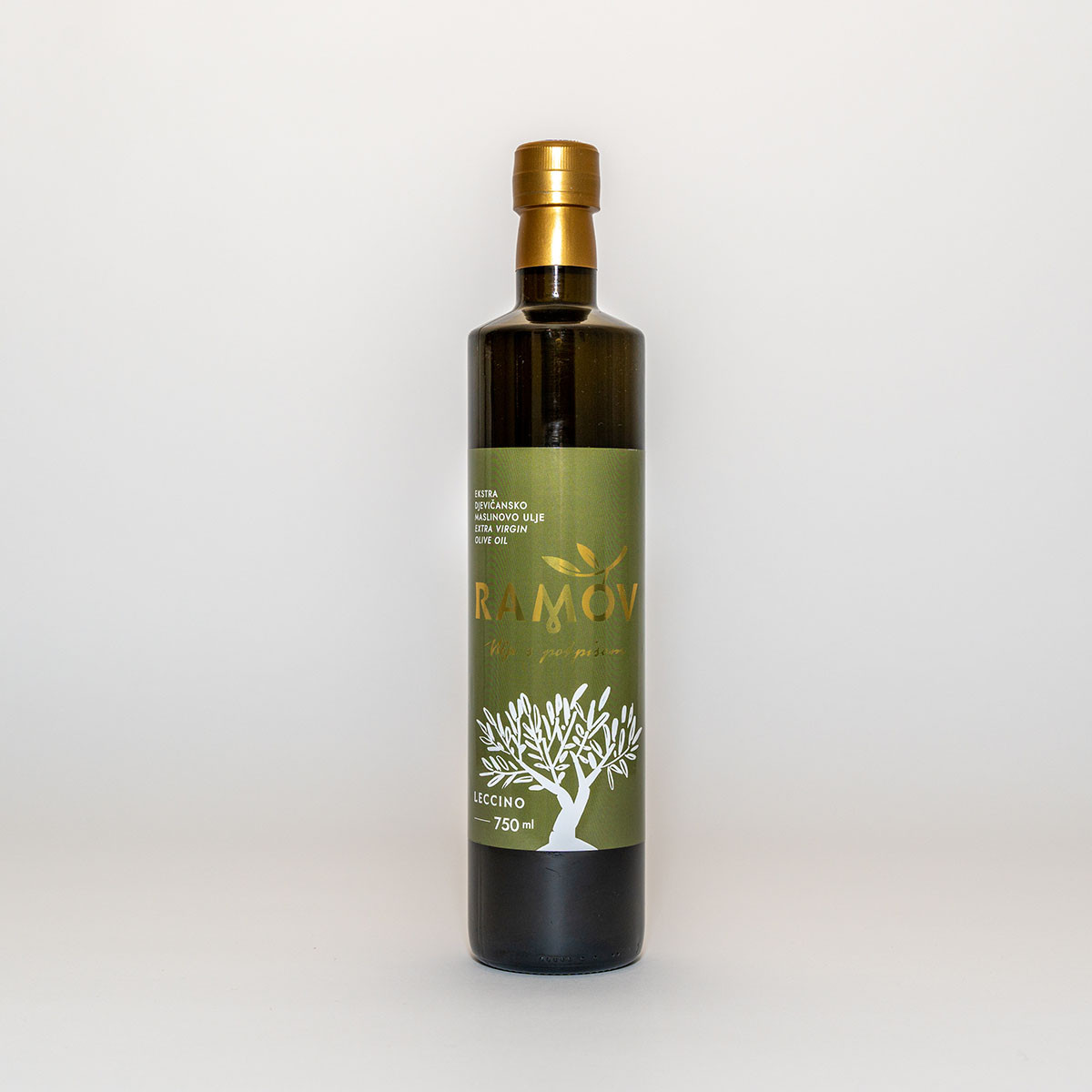 Monosortno ekstra djevičansko maslinovo ulje Ramov – leccino 750 ml